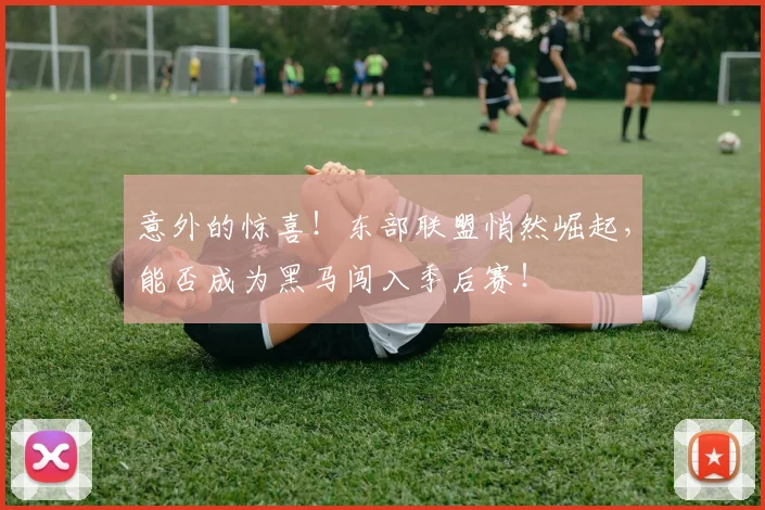 意外的惊喜！东部联盟悄然崛起，能否成为黑马闯入季后赛！